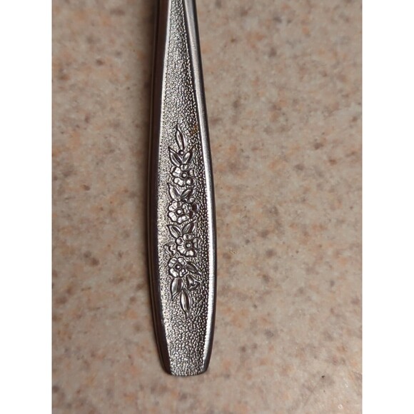 Spoon Oneida Simeon & George Rogers Spring Ballad Flatware Stainless - Picture 3 of 9